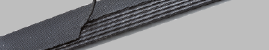A close up of a black cloth Description automatically generated